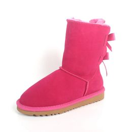 Snow boots wool keep warm shoes Designer sneakers Men Women Maroon Sand Colour Red Pink Blue purple Leopard print Plush shoe G580-3 size 35-45 Light shoes