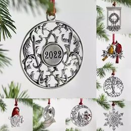 Christmas Decorations Wholesale various styles retro metal pendants hanging luxury tree decoration BBB16446