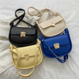 Evening Bags Fashion Women Simple Handbag Leather Underarm Summmer Shoulder Bags Female Laptop Bags School Kaii Ladies L221014