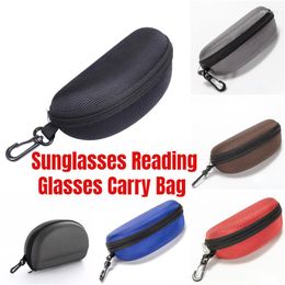 Storage Bags Men And Women Protective Glasses Case Sunglasses Hard Reading Carry Bag Zipper Box Travel Pack 1pcs