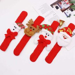 Party Games Crafts Santa Elk Clap Circle Toys Kids Xmas Gift Christmas Party Favour Birthday Party Presents Giveaways New Year RRA470