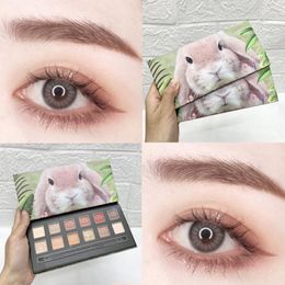 Eye Shadow 12 Colors Animal Palette Waterproof Long-lasting Non-Smudge Pigments Shimmer Matte Shiny Glitter Eyeshadow Makeup