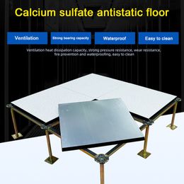 Flooring Calcium sulfate antistatics floor data control center elevated raised floor machine room antistatic floors