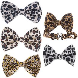 Leopard Bow Ties Adult Print Bow Bowknot Casual Party Decoration Fashion Accessories