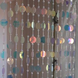 Curtain Indoor Partition Hanging Ornaments Home Decoration Bead Curtains Els Cafes Plastic Sequin Decorations Supplies