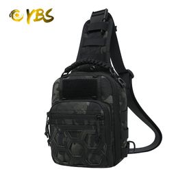 Outdoor Bags Outdoor camo cycling sport small chest hanging one shoulder oblique across the outdoor tactical slingshot chest bag