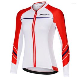 Racing Jackets Mieyco Women's Long Triathlon Cycling Clothing Ropa MTB Bicycle Shirt Women Outdoor Quick Dry