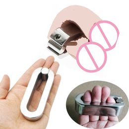 Beauty Items Male Ball Stretcher Weight 304 Stainless Steel Enhancer Exercise Testicle Ring sexy Toys For Men Chastity Bondage