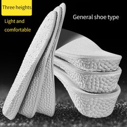 Popcor Height Increased Insole Memory Foam Breathable Unisex Shoes Inner Sole Shoe Insert Lift Heel Comfort Heightening Insoles