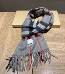 Fashion Classic Cashmere Plaid Scarf Women's Shawl British Plaids Fringe Bib Men's Lamb Velvet