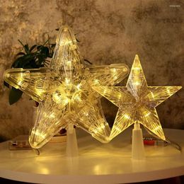 Christmas Decorations Star LED Lamp Tree For Home 2022 Ornaments Xmas Gift Year Decor Estrella Arbol Navidad