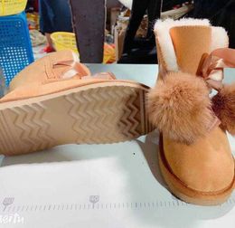 2022 Snow Boots Warm Boots New Classic Design Women Plush Sheepskin Fur Integra Hot Sell Ted Keep