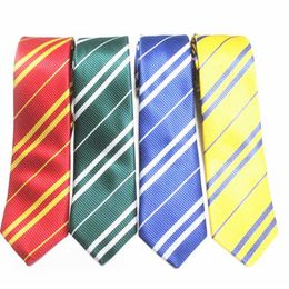 Nackband slips för herrskolan slips mode tillbehör halloween gåva