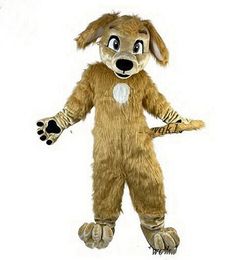 Factory directLong-haired dog mascot costume custom carnival fancy dress costumes school mascot college