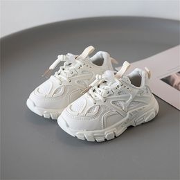 Spor ayakkabıları çocuk ağ nefes alabilen spor ayakkabılar bahar ve sonbahar kızların yumuşak erkek çocuklarının sıradan ayakkabıları 221017
