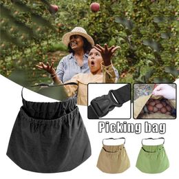 Aprons Harvesting And Weeding Apron For Gardeners Large Capacity Oxford Waist Pouch Picking Fruits Vegetable PR Sale