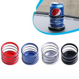 Drink Holder Auto Spring Cup High Quality Beverage Rack Phone Car Accessories Interior Portable Universal Organiser Storage