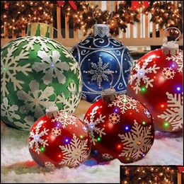 Christmas Decorations Christmas Decorations Festive Party Supplies Home Garden Balls Tree Xmas Gift Decor For Outdoor Pvc Inflatabl Dhvok