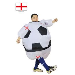 Mascot doll costume New Styles Soccer England inflatable foot ball costume Britain suit United Kingdom For Adul