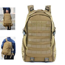 Hiking Bags Outdoor Sport Shoulder Backpack Men Travel Hiking Climbing Backpacks Camouflage Tactical Molle Bag 900D Oxford L221014