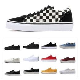 Shoes old skool Original Brand casual black blue red Classic mens women canvas sneakers Cool Skateboarding casual-shoe 3