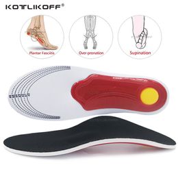 Orthopaedic Insoles For Feet Man Women For Shoes Sole Orthopaedic Pad Massaging Shock Absorption Arch Support Inserts