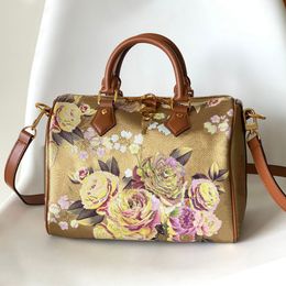 Luis Viton Purse Lvse LouiseViution LouisVuiotton Crossbody Beach Bag Speed Tote Coated Bags Handbag Gold Floral Pillow Canvas Leather Large Capacity Shoulder Pur