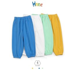 Hnne Autumn Winter Childrens Sweatpants Casual Jogger Pants Unisex Boys Girls Warm High Quality Kids Trousers 220512