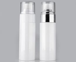 150ml Cosmetic spray PET bottles scent refillable atomizer bottle white empty round plastic SN586