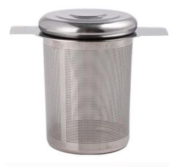 Kitchen Accessories Mesh Tea Infuser Metal Cup Stainless Steel Strainer Leaf Filter Sieve Bag Holder RRA2