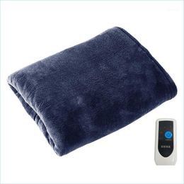 Blankets Blankets Winter Electric Blanket Heated Shawl Shoder Neck Mobile Heating Warmer Health Care Isolation Thermique Drop Deliver Dhewb