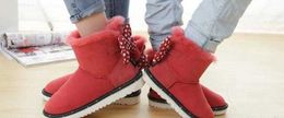 2022 Hot Sell CLASSIC DESIGN BOW SHORT BABY BOY GIRL WOMEN KIDS BOW-TIE with Diamond Model SNOW BOOTS FUR INTEGRATED KEEP WARM BOOTS