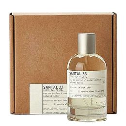 New Santal 33 Perfumes 100 ml de perfume duradouro Eau de Toilette Holiday Gifts Para homens e mulheres
