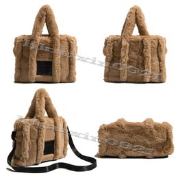 5A TOP Luxury Designer Shoulder Bag Winter plush Crossbody Tote Bags For Women Leather France Shopper Small Flap Handbags