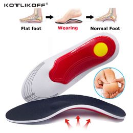 Orthotic Insoles High Arch Support Gel Pad Flat Feet Orthopaedic Foot Pain Relief 3D Arch Support Insert Health Care Insoles