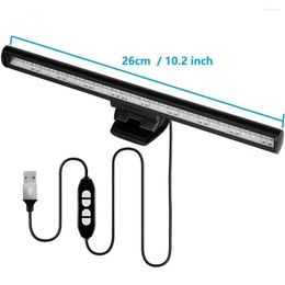 Table Lamps LED Screen Bar Light USB Computer Monitor Eye-Caring Reading Desk Lamp Dimmable Adjustable Brightness