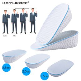 Invisible Height Increase Insoles For Men/Women 1.5/2.5/3.5 CM Up Air Half Cushion Pads Elevator Soles Insoles Inserts For Shoe