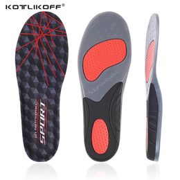 Silicone Orthotic Insoles For Flat Feet Arch Support Sport Massaging Shock Absorption Pad Plantar Fasciitis Pain Relief Insoles