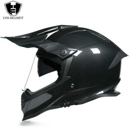 Cycling Helmets Motocross Helmets Off Road Motorcyc Motocicta Capacete Casco Cross Helmet motorcyc helmet Full face helmet visor L221014