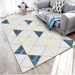 Carpets Modern Nordic Geometric For Living Room Home Area Rugs Parlor Soft Carpet Bedroom Bedside Blanket Study Teppich Rug