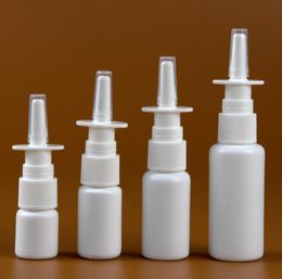 1000pcs 10ml White Empty Plastic Nasal Spray Bottle Nasal Atomizers SN609