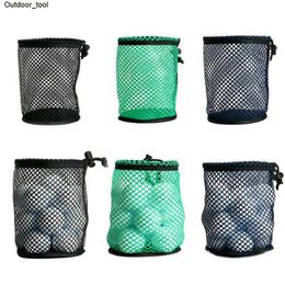 New 1pc Golf Mesh Bag Nylon Storage Solid Net Bags Practical Accessories Super Large Capacity Can Hold 12 25 50 Pcs Ball