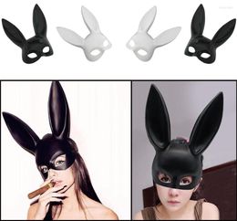 Party Masks Distinctive Halloween Makeup Ball Ear Mask Nightclub Girl Half-Face Cosplay For