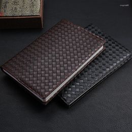 Business A5 Leather Notebook Stationery Agenda Planner Creative Retro Notepad Diary Book Thickened Hand