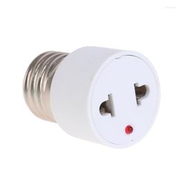 Lamp Holders E27 Bulb To US EU Plug Light Fixture Base Socket Adapter Convert Regular US/EU