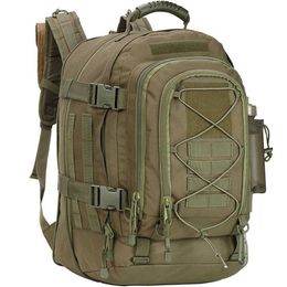 Hiking Bags 60L Outdoor Military Tactical Backpack Army Hiking Climbing Bag Waterproof Sports Travel Bags Camping Hunting Rucksack Backpack L221014