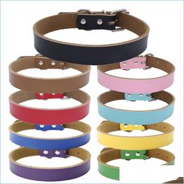 Dog Collars Leashes Fashion Dog Collars Pet Supplies Chains Cat Leashes Accessories Stainless Steel Iron Sheet Strong Wear Resisti Dhwhr