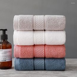 Towel Long Staple Cotton Brand Bath For Adult Pink Grey Thicken Face Soft Absorbent Home Bathroom Sets Shower Wrap