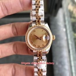 10 Style Ladies Watch WF Factory 28mm 279135 279175 President Diamond Women's Watches Stainless Steel CAL.2671 Movement Mechanical Automatic Montre Wristwatches