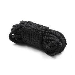 Beauty Items BDSM Shibari Tying sexy Bondage Ropes 5/10M Silk Restraints Rope to Body Tied Adult SM Games Slave Toys for Women Men